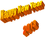 Happy New Year 

             2013