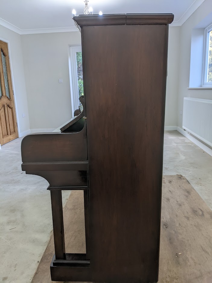 Size View of Ernst Krauss Upright  Piano