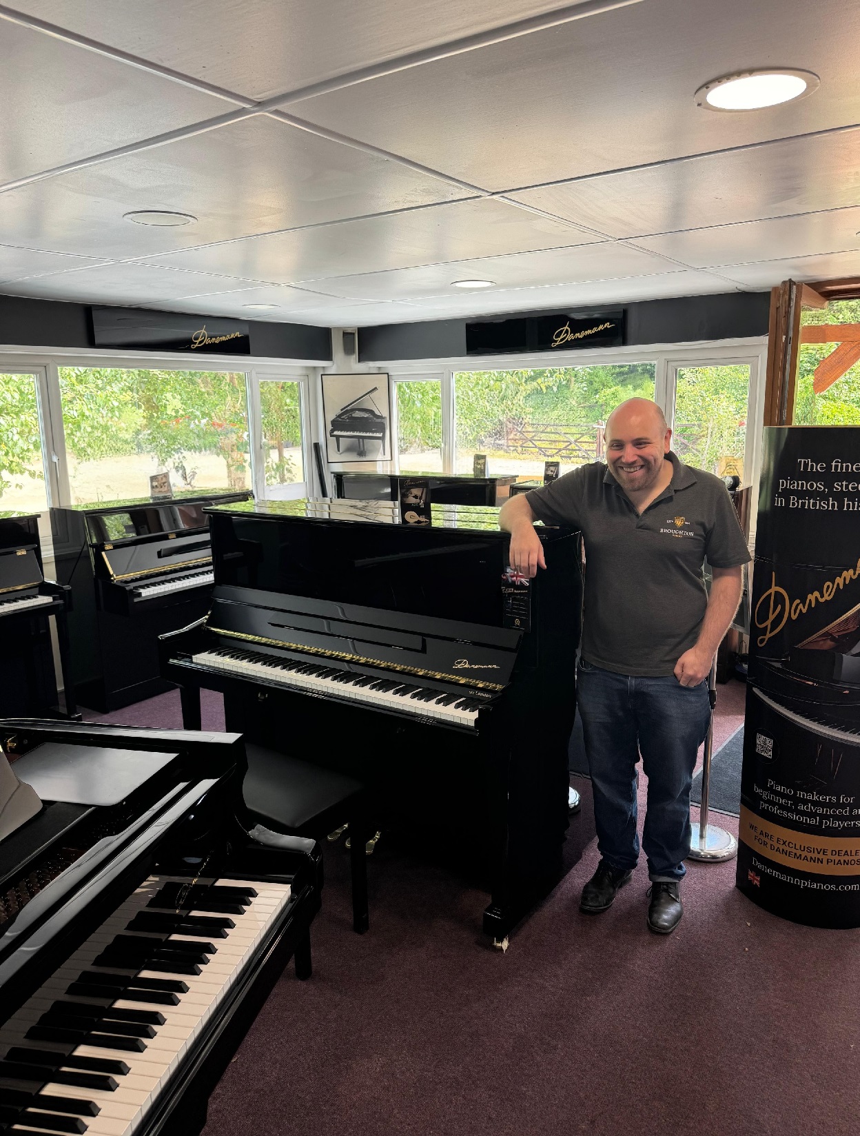 Pianist Piano Tuner Matthew Richards Danemann artist Broughton Pianos