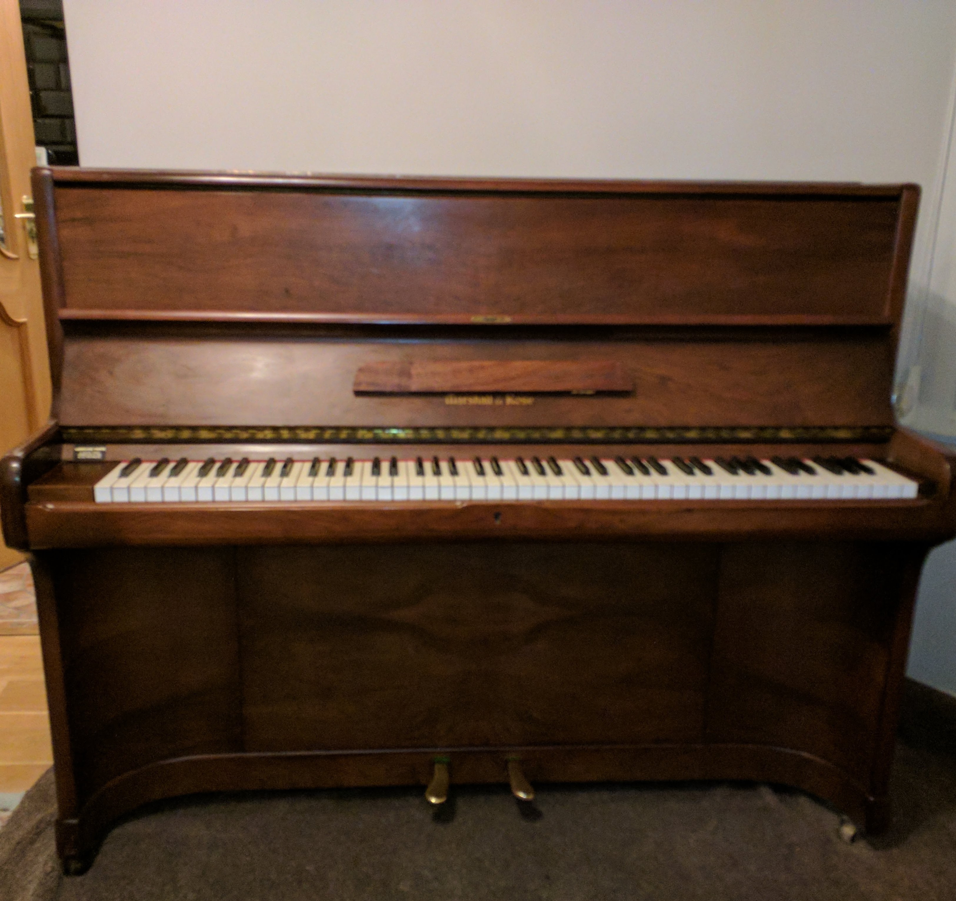 Marshall and Rose Upright Piano